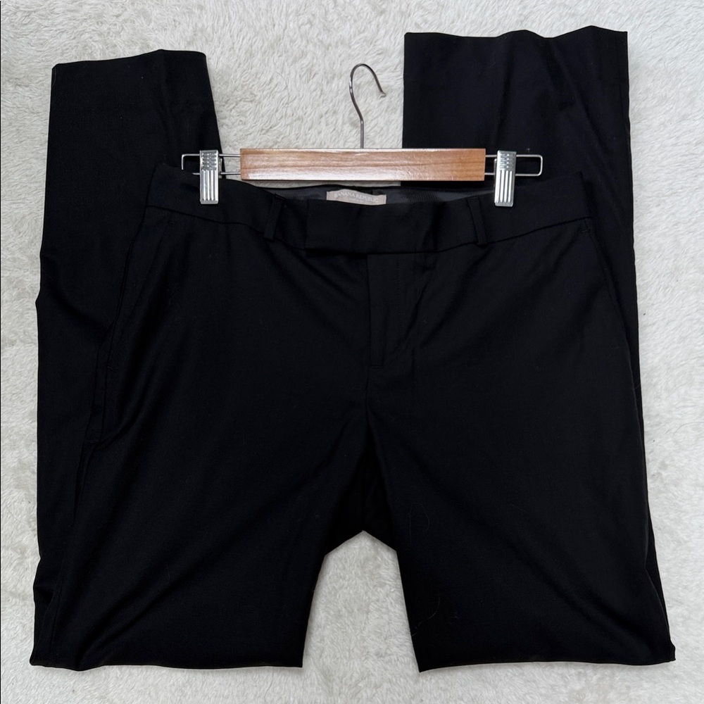 Banana Republic Martin Fit Black Wool Pants with lining